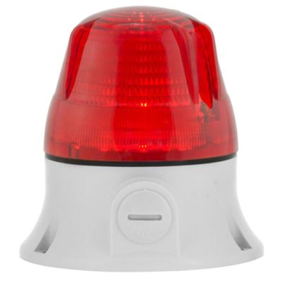 Sirena 79613 - MICROLA FIJA/INTERMITENTE 24-240V luz roja intermitente