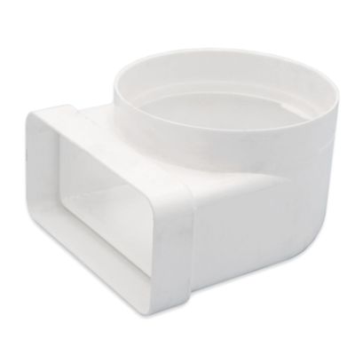 Tecnogas 12634 - Coude AIR FLOW 55x110 mm x diam. 100 mm
