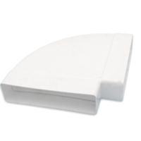 Tecnogas 12645 - Codo de paso de aire 55x220 mm