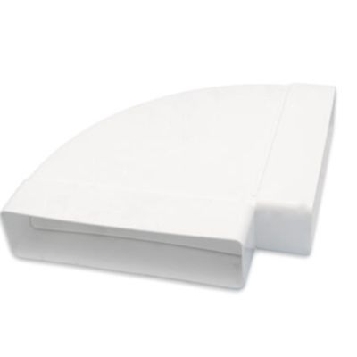 Tecnogas 12645 - Codo de paso de aire 55x220 mm