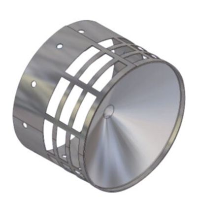 Tecnogas 51007 - grille d'admission/échappement diam. 80 mm