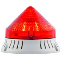 Sirena 33723 - CTL 900 STEADY/FLASHING 24V red flashing light