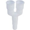 Tecnosystemi 11126002 - Raccord droit 2 voies diam. 16-18-20