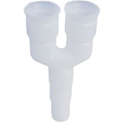 Tecnosystemi 11126002 - Racor recto 2 vías diam. 16-18-20