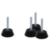 Tecnogas 11214 - Pieds anti-vibrations - 4 pièces