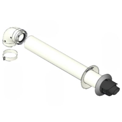 Tecnogas CONDEH51104 - kit coaxial horizontal 60/100