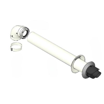 Tecnogas CONDEG51102 - kit coaxial horizontal 60/100
