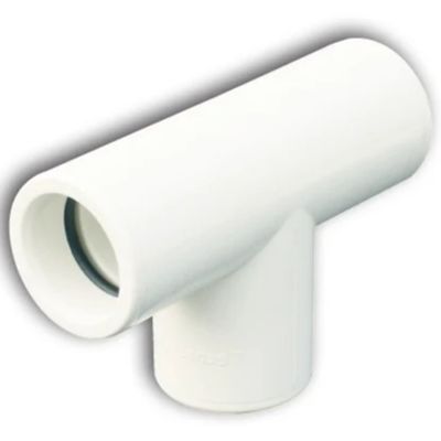 Tecnosystemi 11126312 - Unión en T TCR 21 blanca