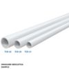 Tecnosystemi 11126324 - Tuyau d'évacuation des condensats blanc TCR 21