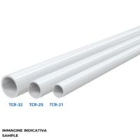 Tecnosystemi 11126324 - tubo di scarico condensa TCR 21 bianco