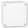 Arnocanali 6700.3 - mini-boîtier de jonction pour pompe 11,5x11,5x5 cm