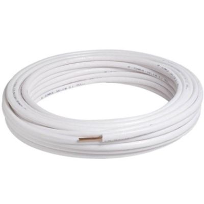 Ottocool 09.08.12-B - Tubo de cobre aislado 6 mm blanco 1/2x0,8 mm