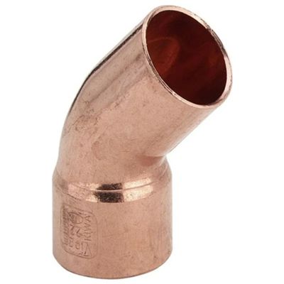 Viega 110338 - Codo de soldadura de 45 M/H diam. 42 mm