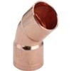 Viega 108823 - Codo de soldadura de 45 F/F diam. 42 mm