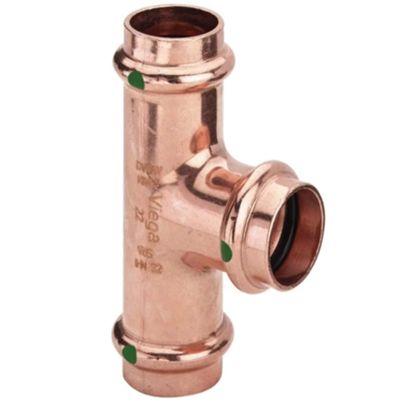 Viega 292065 - raccordo a T ridotto Profipress F/F/F diam. 42x35x42 mm