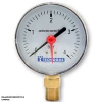 Tecnogas 6971 - radial pressure gauge 3/8 0-10 bar