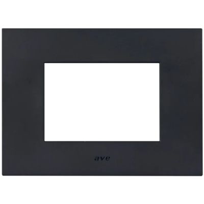 Series 44 - Smart Easy plate in Tekla grey technopolymer