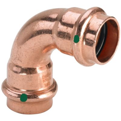 Viega 291525 - curva a 90 Profipress F/F diam. 28 mm