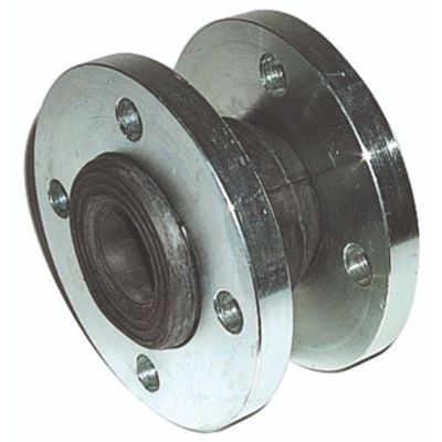 Tecnogas 15226 - Junta elástica de caucho con brida dn 40