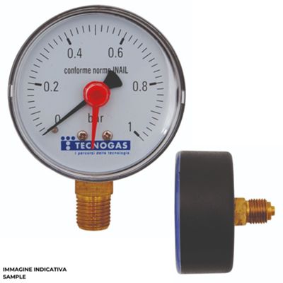 Tecnogas R01591 - manomètre arrière 1/4 0-6 bar