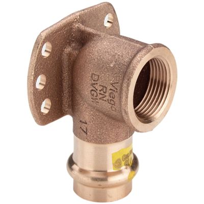 Viega 346706 - Coude 90° avec bride Profipress GF/F diam. 22x3/4