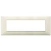 Plana - placca in tecnopolimero 7 posti beige