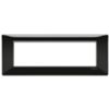 Plana - black 7-place technopolymer plate