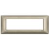 Plana - placca in metallo 7 posti bronzo metallizzato