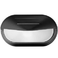 Prisma 001709 - lámpara de techo SUPERDELTA OVALE/VISA E27 40W negro