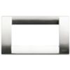 Idea - Classic 4-place brushed nickel metal plate