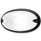 Prisma 005782 - Plafón CHIP OVALE 30 E27 30W negro