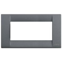 Idea - Classic 4-seater metal plate in slate
