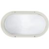 Prisma 001700 - plafoniera SUPERDELTA OVALE E27 60W bianco