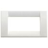 Idea - Classic bright white 4-place technopolymer plate