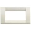 Idea - Classic white 4-place technopolymer plate idea