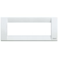Idea - Classic white 6-place metal plate