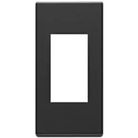 Vimar 22666.03 Eikon - Placa 1M para paneles antracita