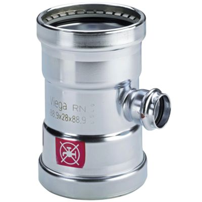 Viega 597801 - raccordo a T Prestabo F/F/F 64 mm