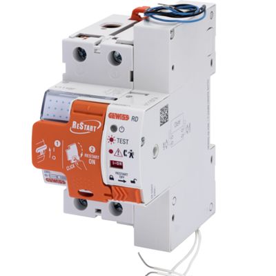 Gewiss GWD4827P - différentiel 2P 40A Idn 0,03A A RESTART PRO+IDP