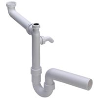 Viega 104429 - sifone lavello lav. crea spazio 1 via 1 1/2x40