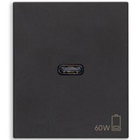 Línea Negra - Fuente de alimentación USB C de 60 W