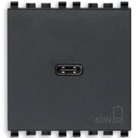 Eikon Grigio - alimentatore USB C 60W
