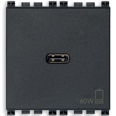 Arke Grigio - alimentatore USB C 60W