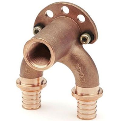 Rehau 14564041001 - 90° connection with flange F 20x1/2x20