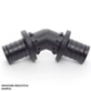 Rehau 11600531001 - Conexión 45 25 mm