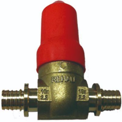 Rehau 11681161001 - Vanne d'arrêt intégrée 16 mm