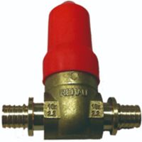 Rehau 11681181001 - Vanne d'arrêt intégrée 25 mm