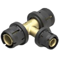 Rehau 13601831001 - Raccord en T réduit FASTLOC 25x20x20 mm