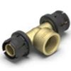 Rehau 13601951001 - Racor en T FASTLOC 40x1-1/4Fx40 mm