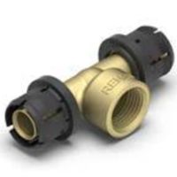 Rehau 13601951001 - Raccord en T FASTLOC 40 x 1-1/4 F x 40 mm